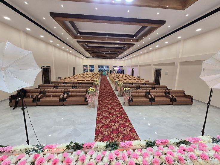 Birthday Party Hall with Elegant Lighting